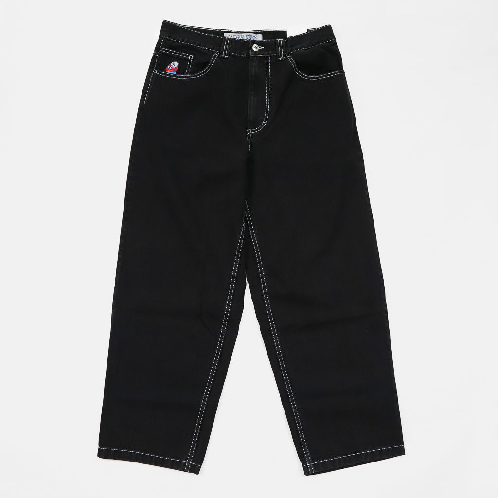Polar Skate Co. Black Contrast Stitch Big Boy Denim Jeans