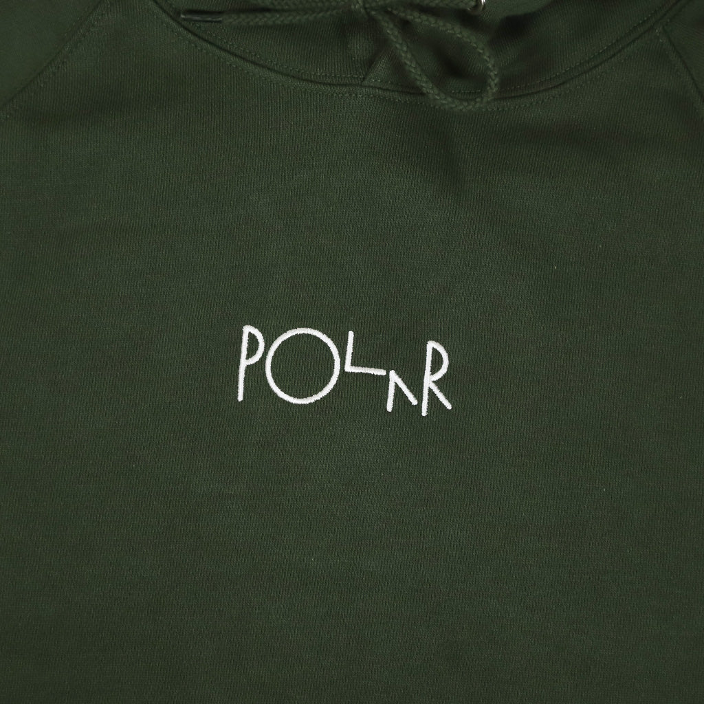 Polar Skate Co. Dark Olive Default Pullover Hooded Sweatshirt Embroidery