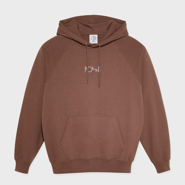 Polar Skate Co. - Default Pullover Hooded Sweatshirt - Rust