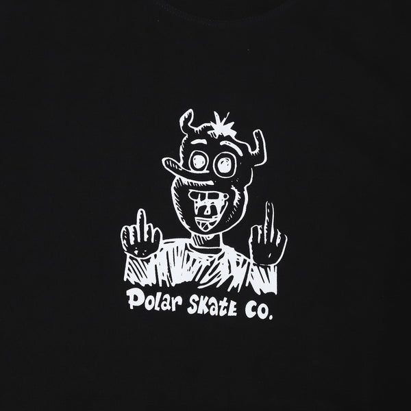 Polar Skate Co. - Devil Man T-Shirt - Black