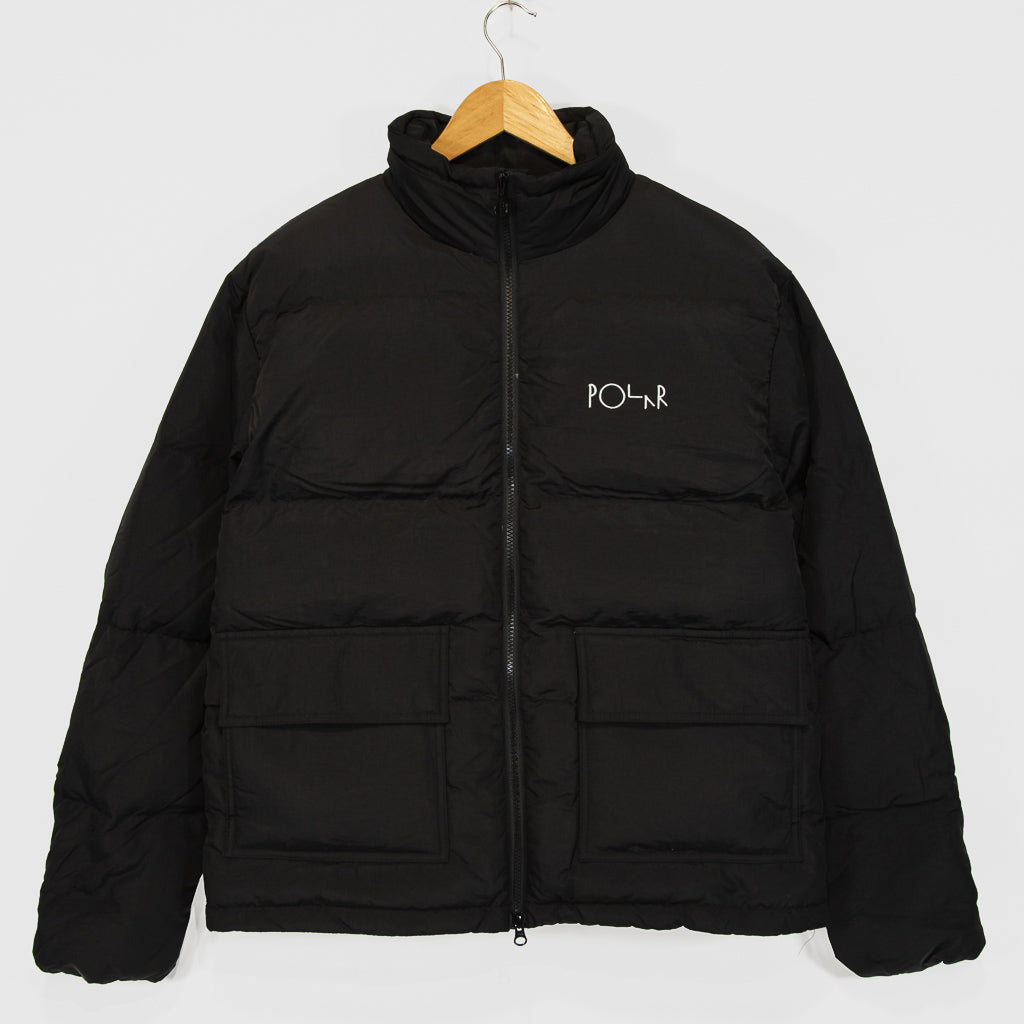 Polar Skate Co. Black Pocket Puffer Jacket