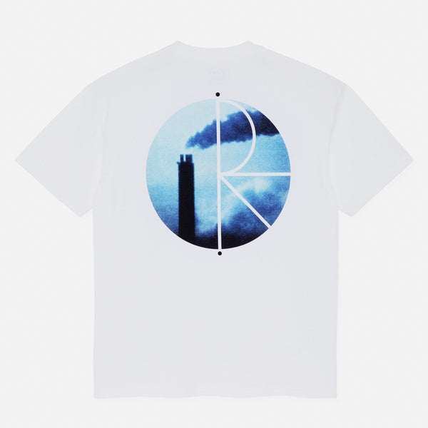 Polar Skate Co. - Skorsten Fill Logo T-Shirt - White