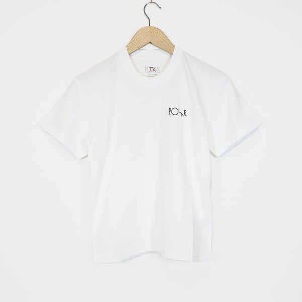 Polar Skate Co. - Youth It Will Pass Fill Logo T-Shirt - White