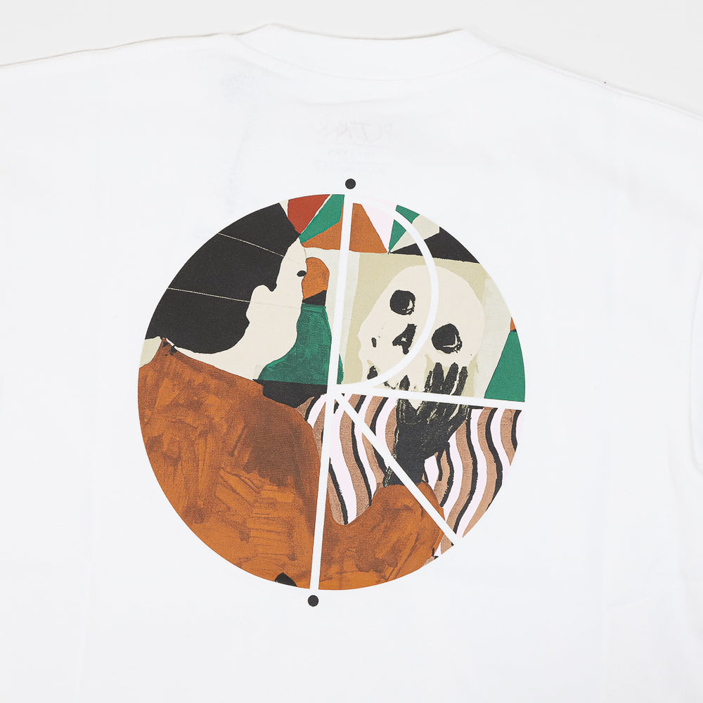 Polar Skate Co. Youth It Will Pass Fill Logo White T-Shirt Back Print