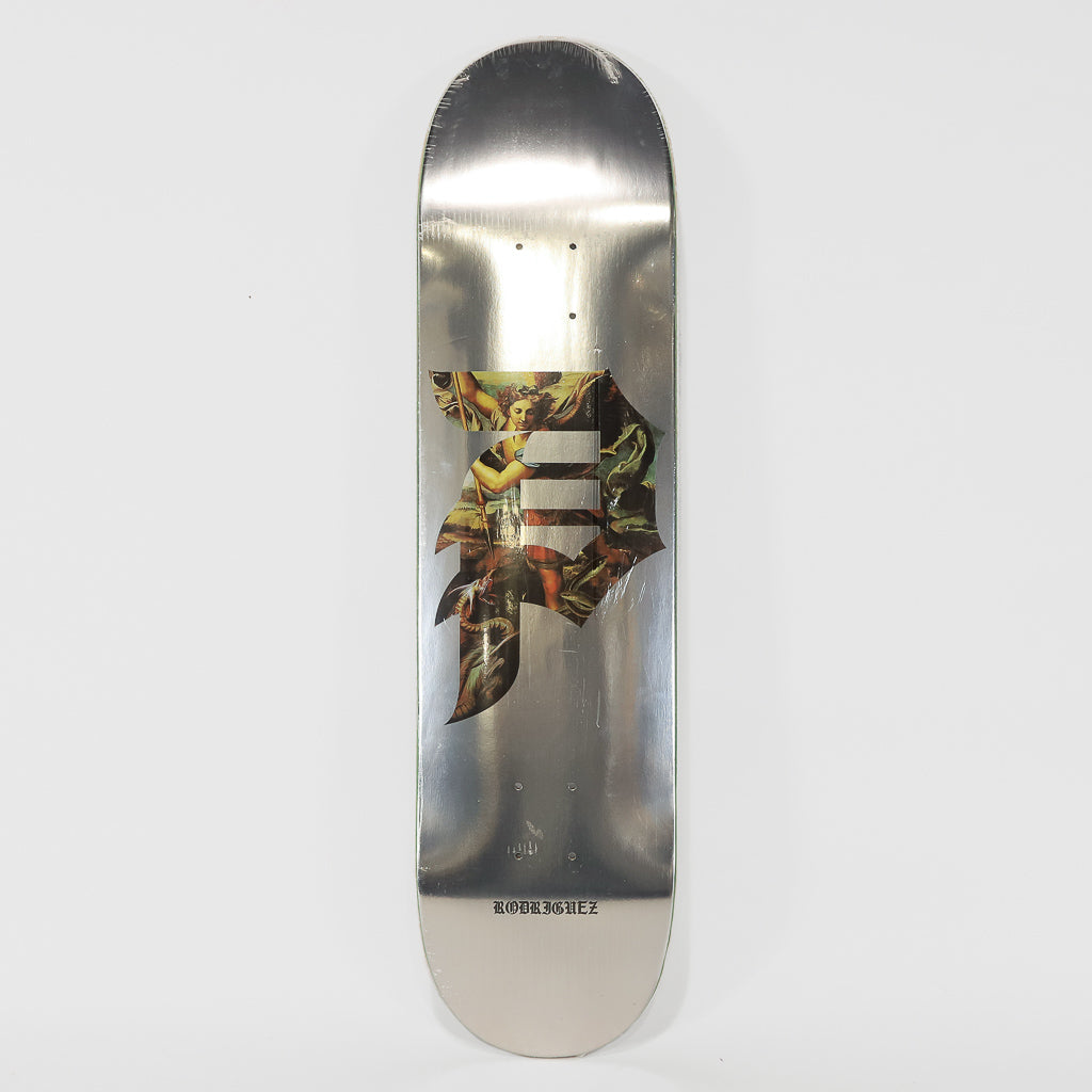 Planche De Skateboard Primitive Skateboards Rodriguez Cycles - Largeur 8", Jaune, NEUVE