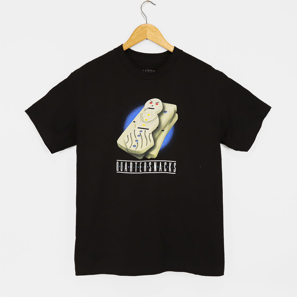 Quartersnacks Domino Black T-Shirt