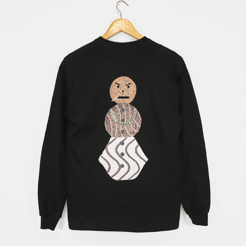 Quartersnacks - Snackman Longsleeve T-Shirt - Black