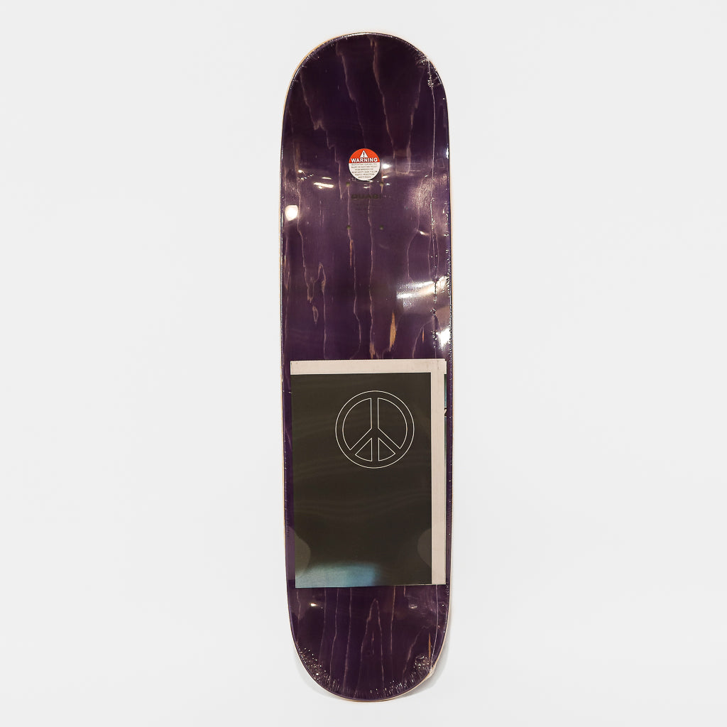 Quasi Skateboards - 8.375" Truce One Skateboard Deck - White