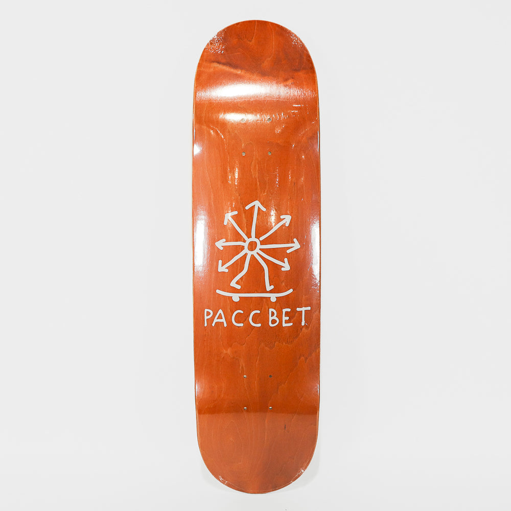 Rassvet 8.25" Sun Logo ORange Skateboard Deck