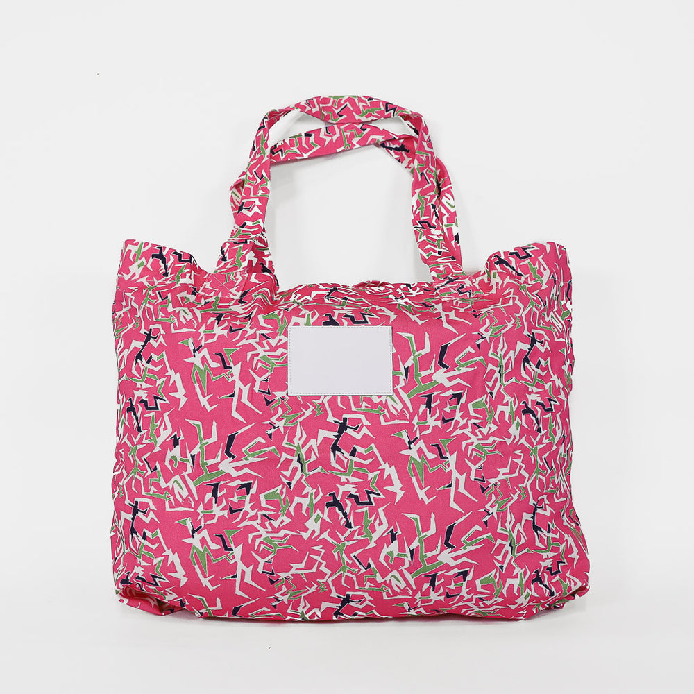Rassvet Pink Floral Tote Bag