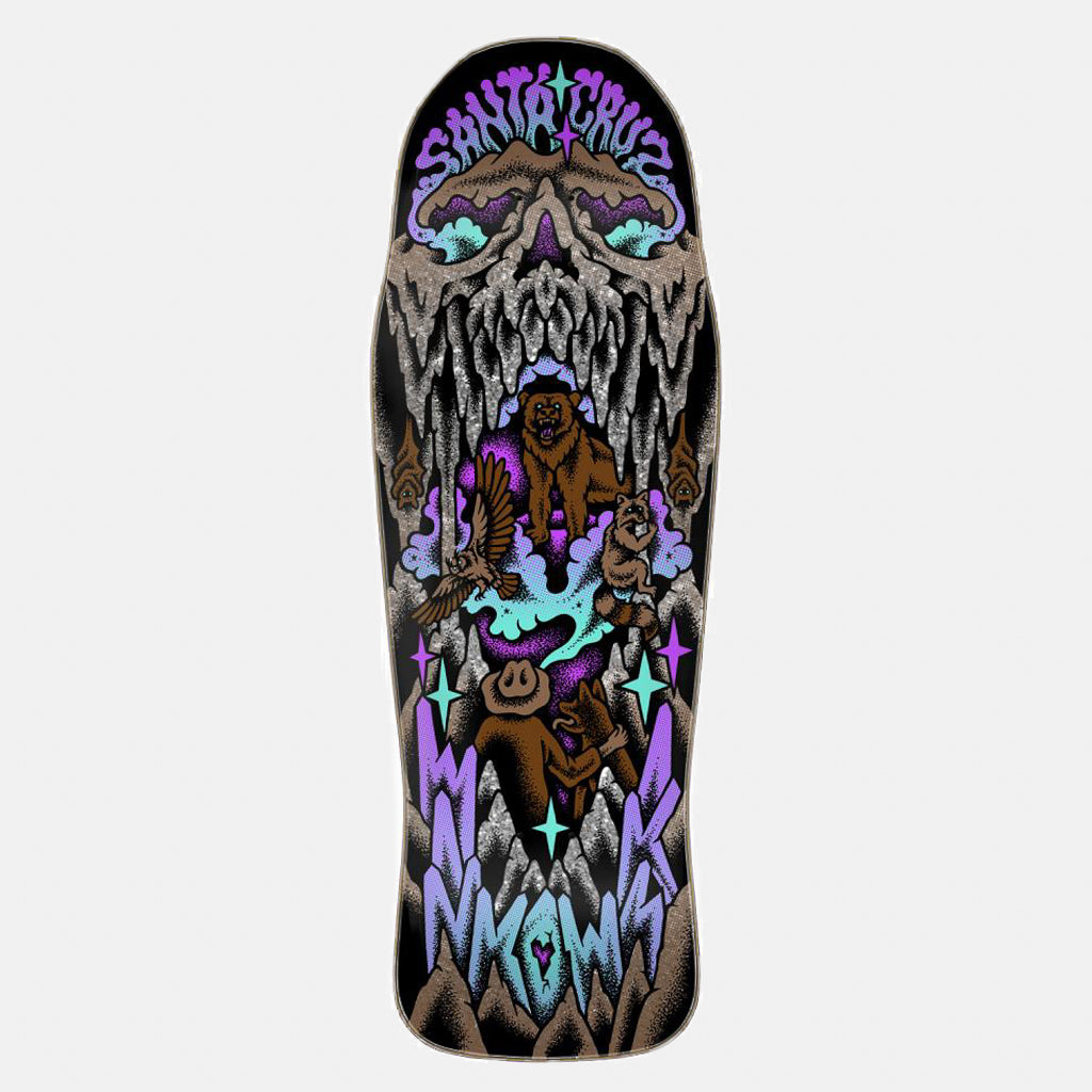 Santa Cruz 10.34" Erick Winkowski Crystal Cave Shaped Skateboard Deck
