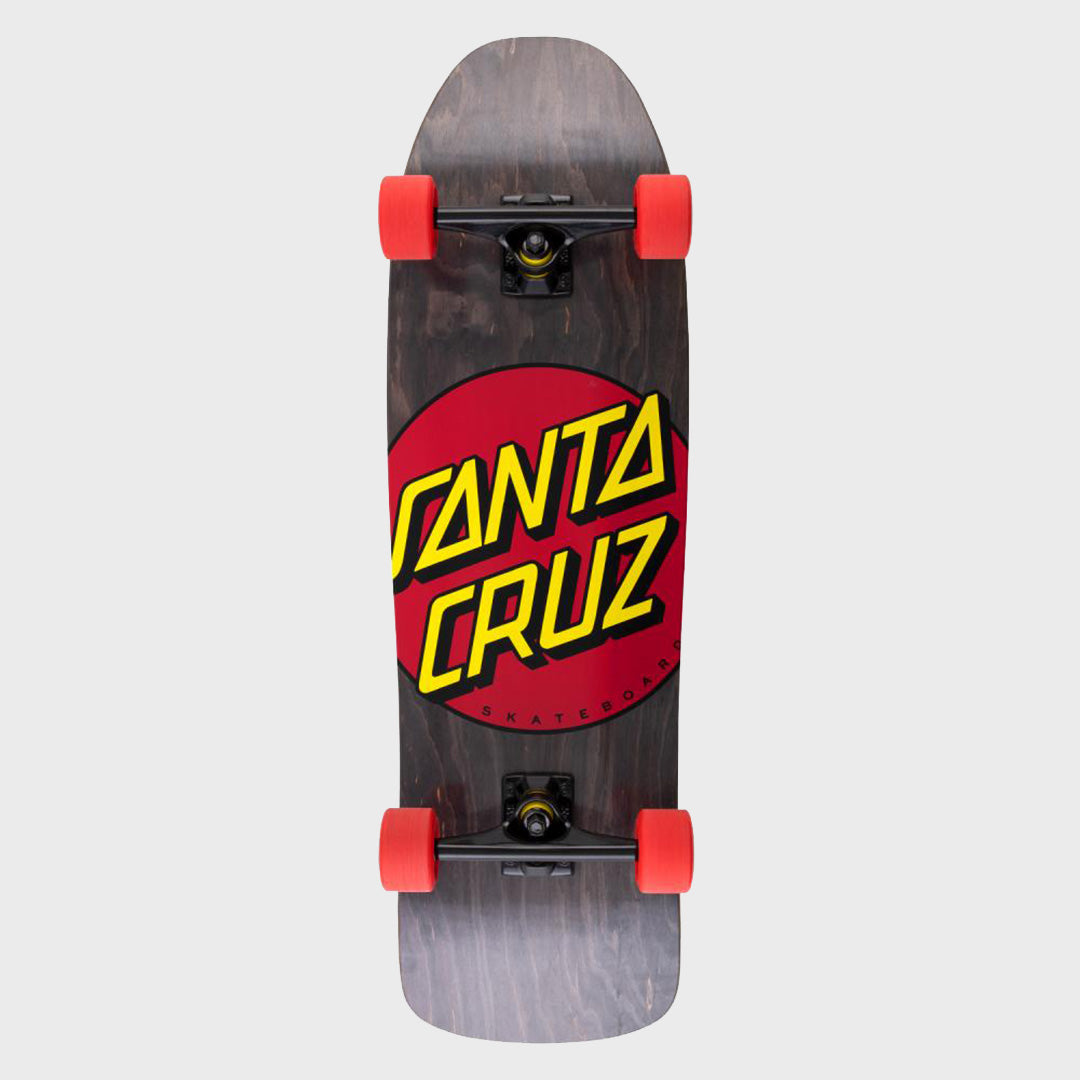 Santa Cruz 9.7" Classic Dot 80's Cruiser Complete Skateboard