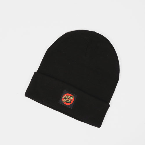 Santa Cruz - Classic Label Beanie - Black