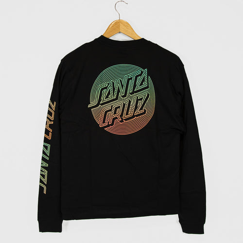 Santa Cruz - Most Radiant Dot Longsleeve T-Shirt - Black