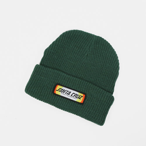 Santa Cruz - Sundown Ray Strip Beanie - Cedar