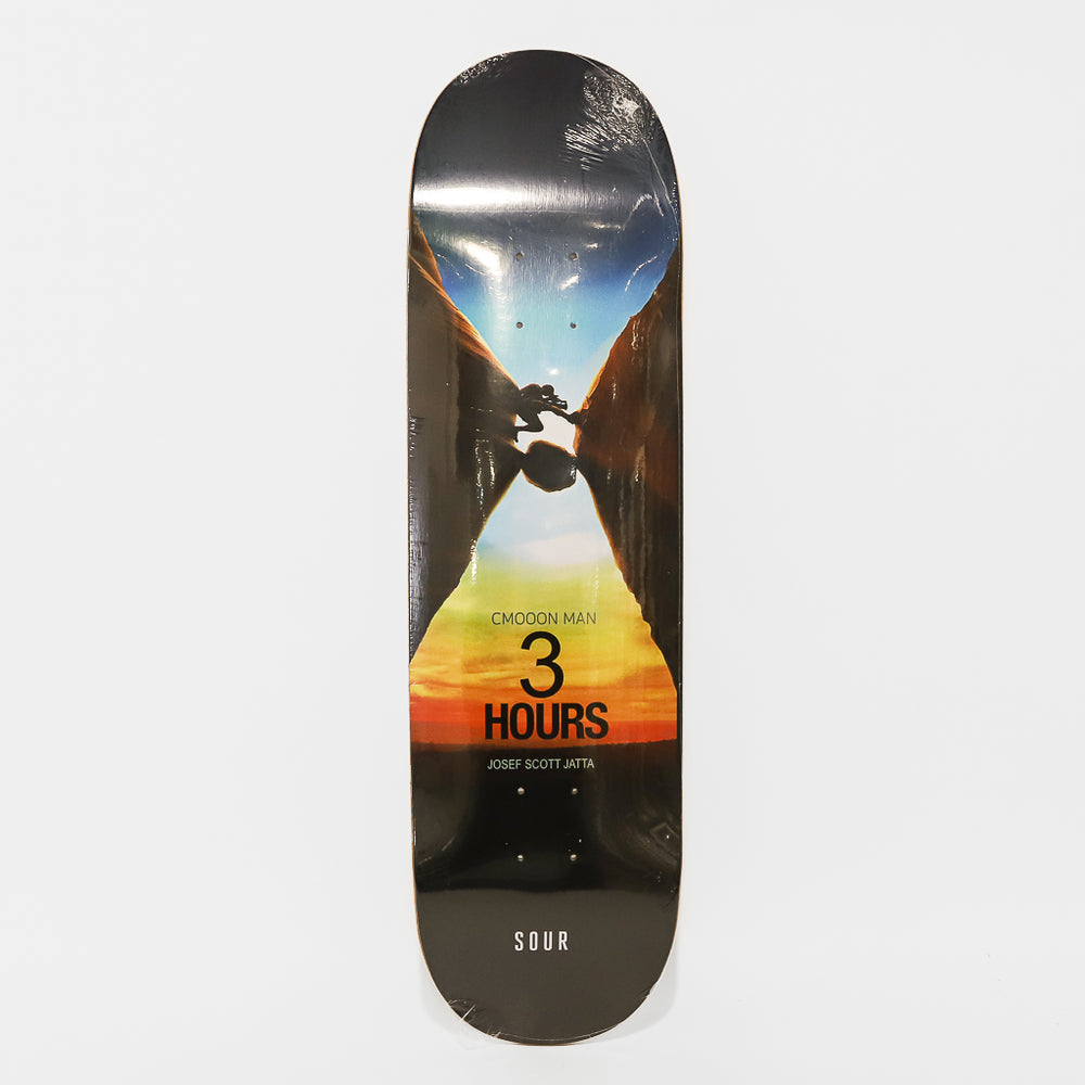 Sour Solution - 8.5" Josef Scott Jatta 3 Hours Skateboard Deck ...