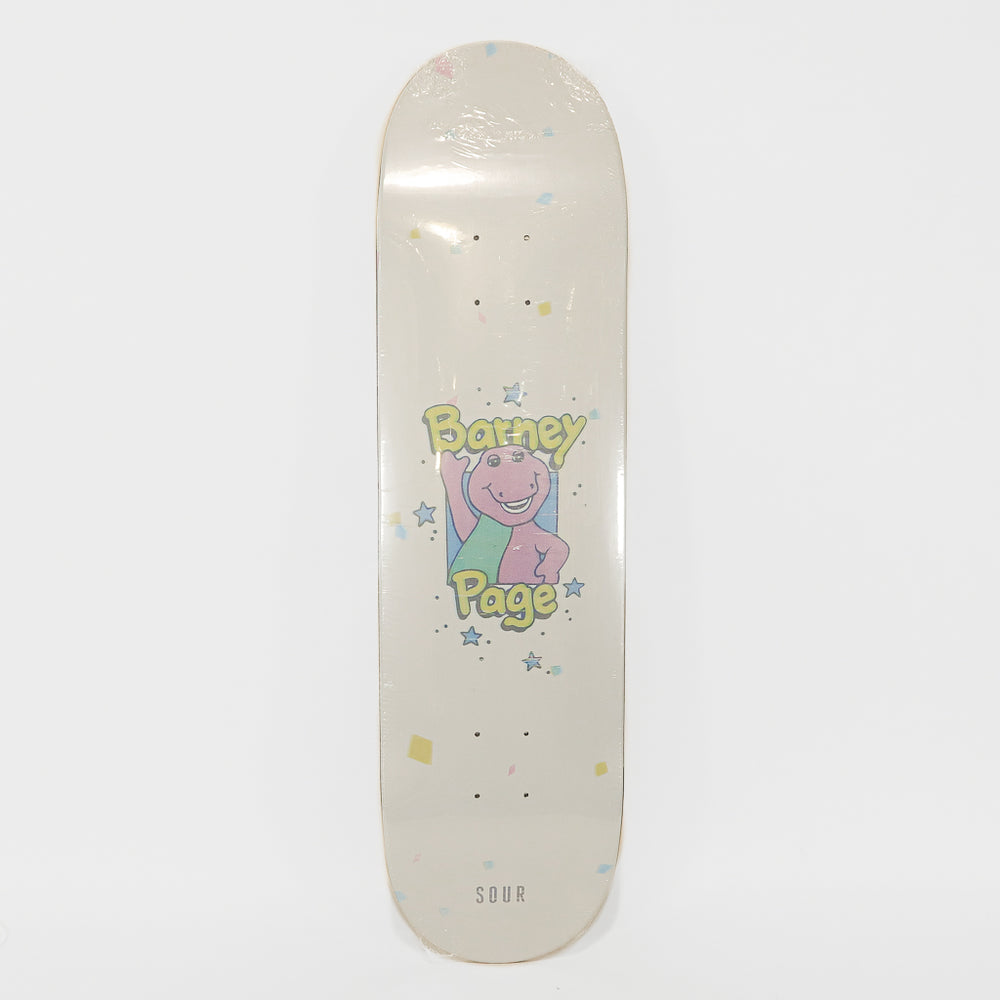 Sour Solution - 7.75" Barney Page And Friends Skateboard Deck