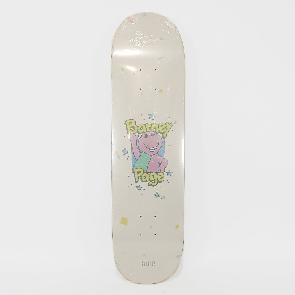 Sour Solution - 7.75" Barney Page And Friends Skateboard Deck