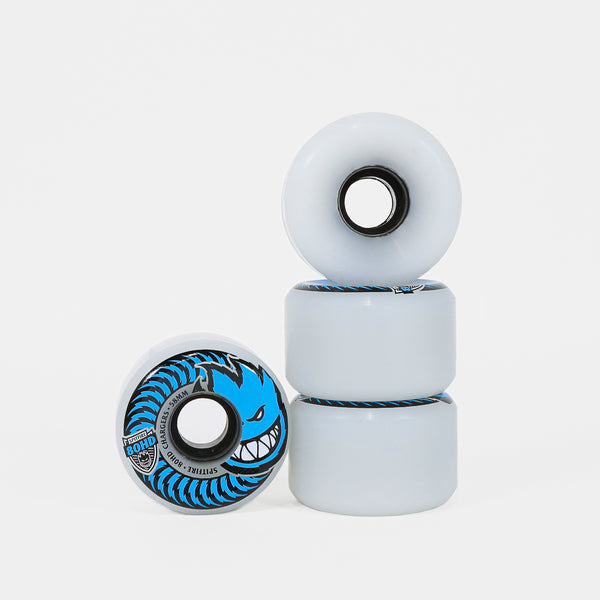 Spitfire - 58mm (80a) 80HD Chargers Conical Skateboard Wheels - Clear / Blue