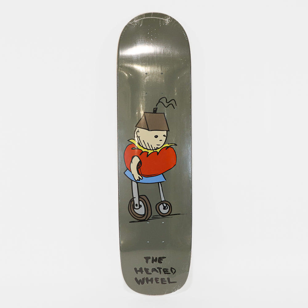 The Heated Wheel 8.0" Shaped People Mover Skateboard Deck