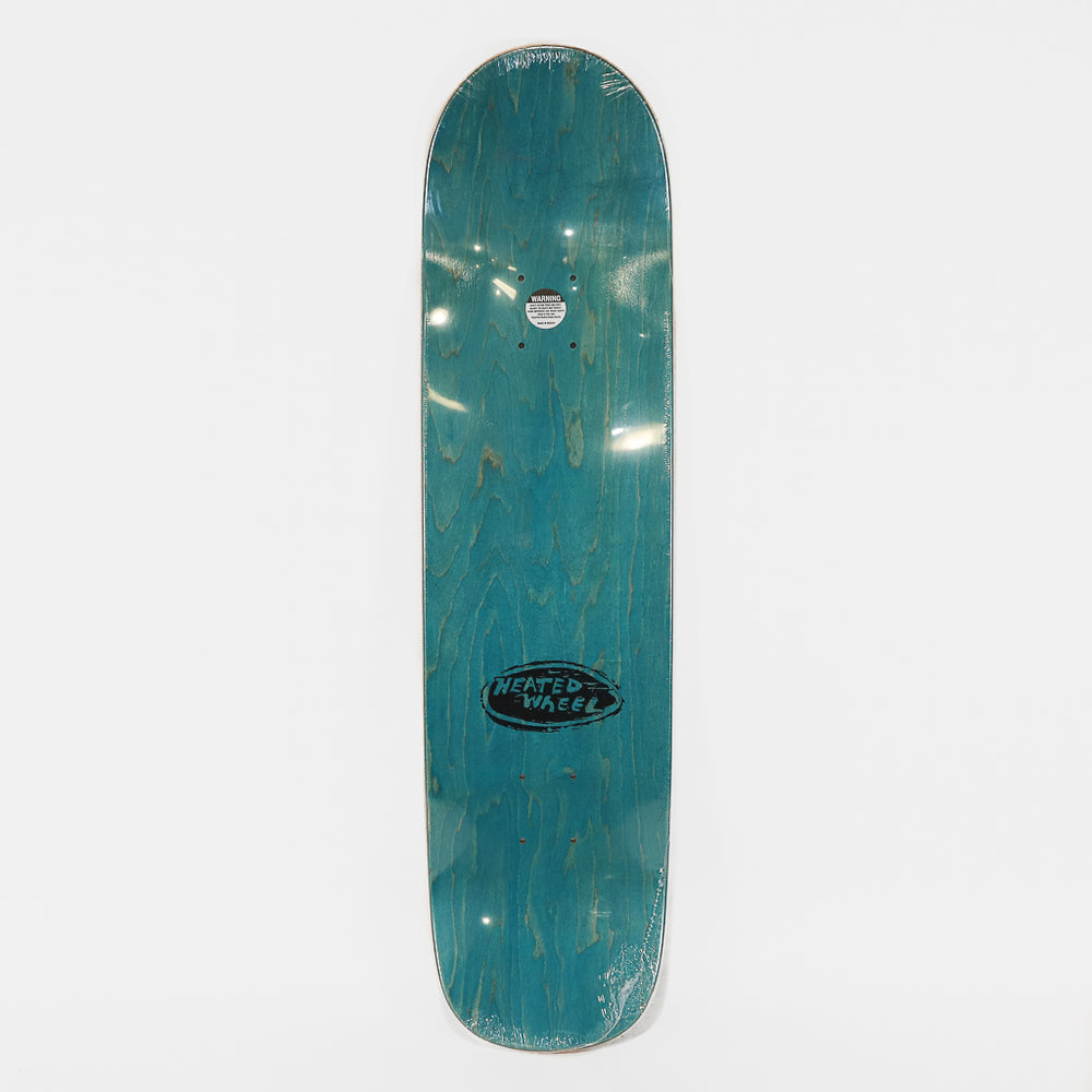 The Heated Wheel - 8.0" Shaped People Mover Skateboard Deck