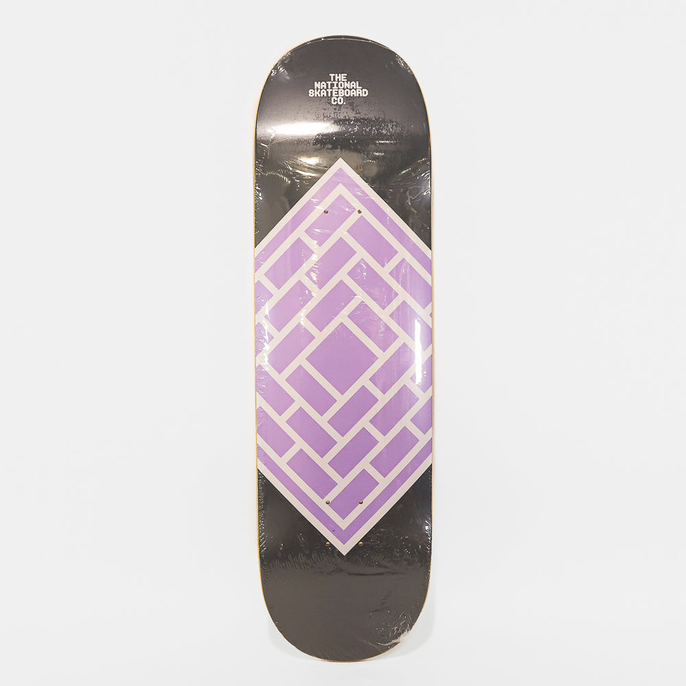 The National Skateboard Co. Classic Purple Skateboard Deck