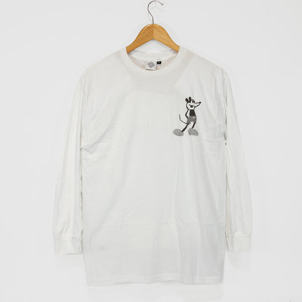 The National Skateboard Co. - Maxi Mouse Longsleeve T-Shirt - White
