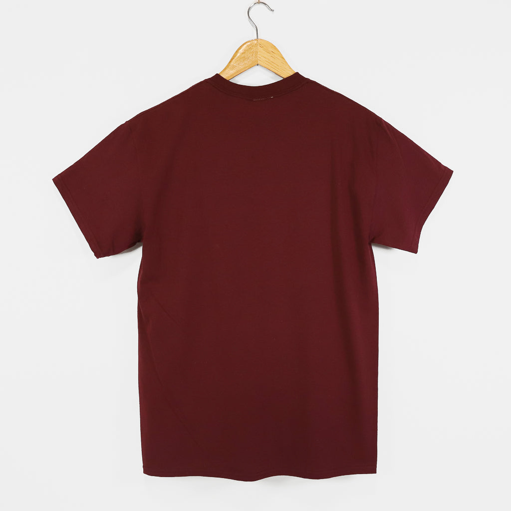 Thrasher t outlet shirt maroon