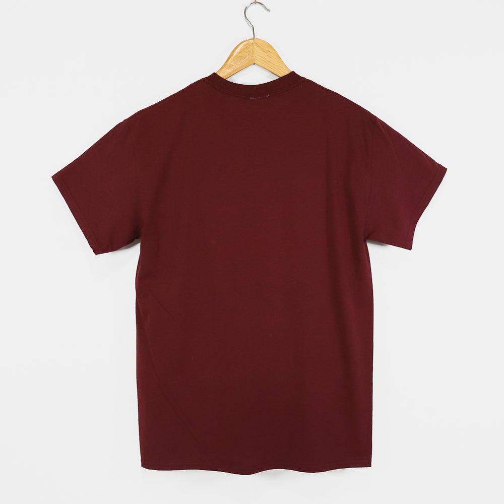 Thrasher Magazine - Low Low Logo T-Shirt - Maroon