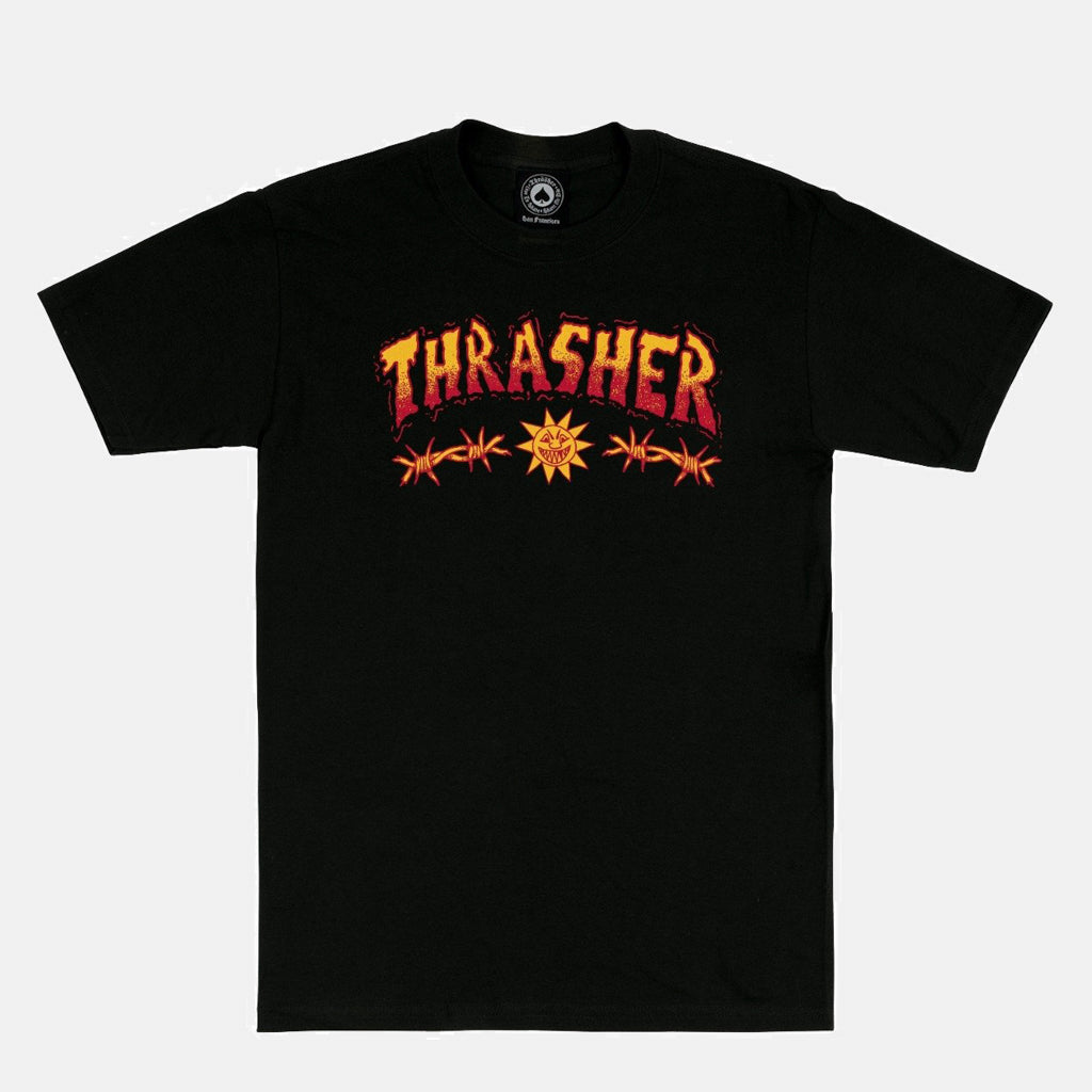 Thrasher Magazine Sketch Black T-Shirt