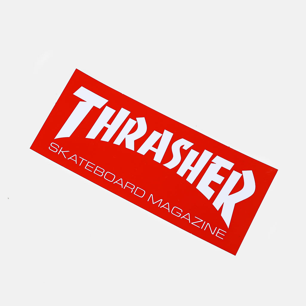 Thrasher Magazine - 6" Skate Mag Medium Sticker - Red