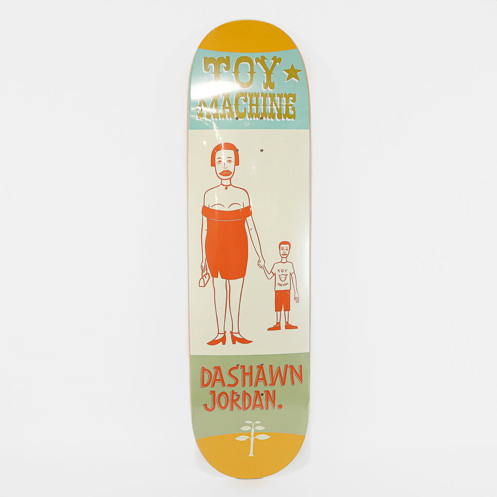 Toy Machine 8.25" Dashawn Jordan Kilgallen Skateboard Deck
