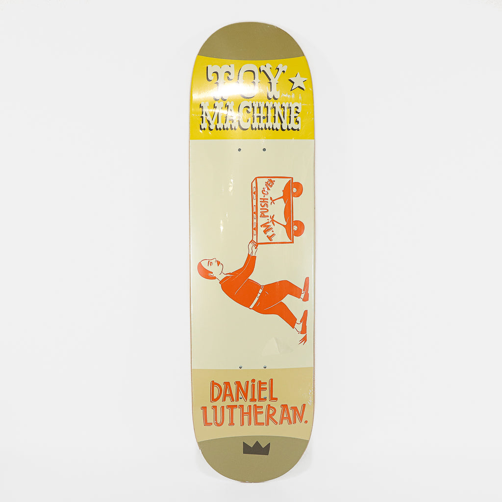 Toy Machine 8.38" Daniel Lutheran Kilgallen Skateboard Deck