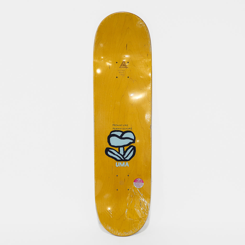 Uma Landsleds - 8.5" Maite Steenhoudt Premature Permaculture Skateboard Deck