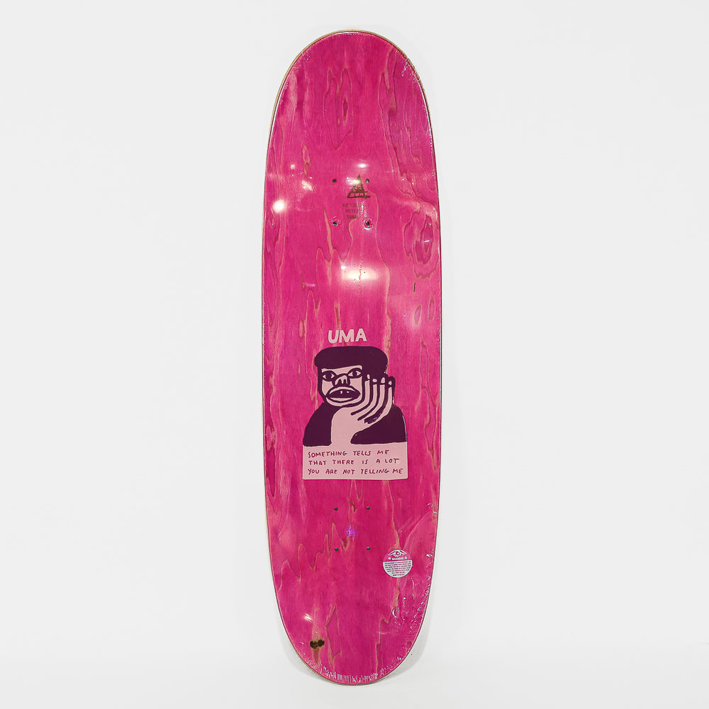 Uma Landsleds - 9.0" Toenail Shape Cody Chapman Pre Dawn Skateboard Deck