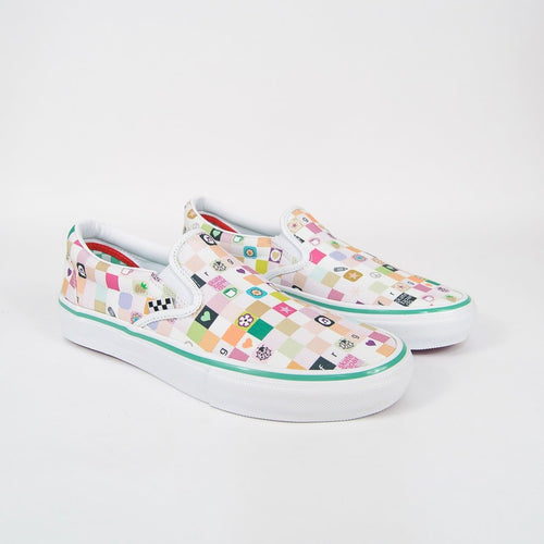 Vans - Frog Skate Slip-On LTD Shoes - White / White