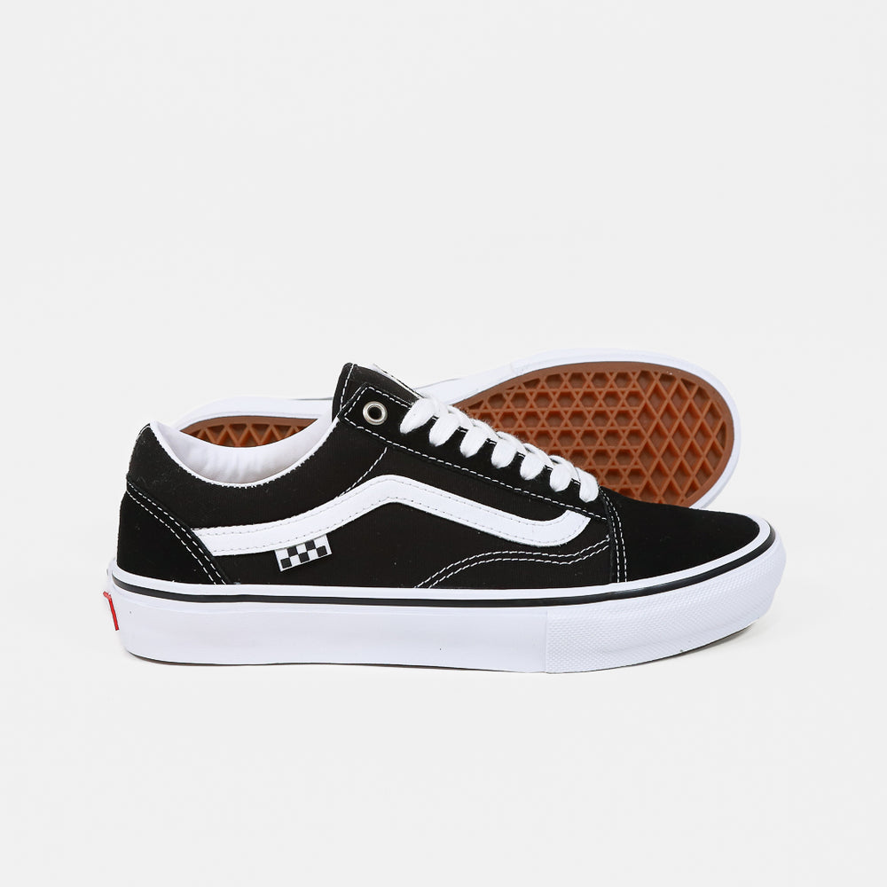 Vans Skate Old Skool Shoes Black White Welcome Skate Store