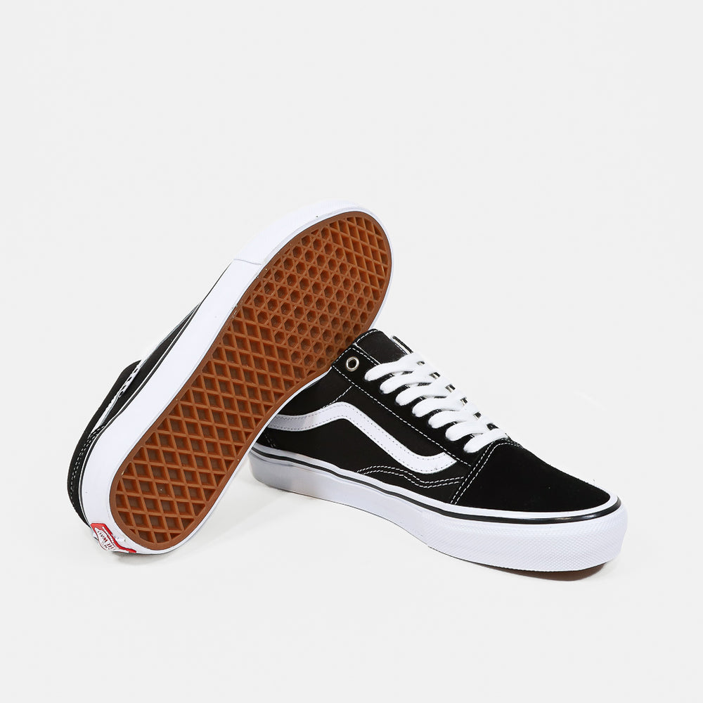 Vans Black And White Skate Old Skool Shoes