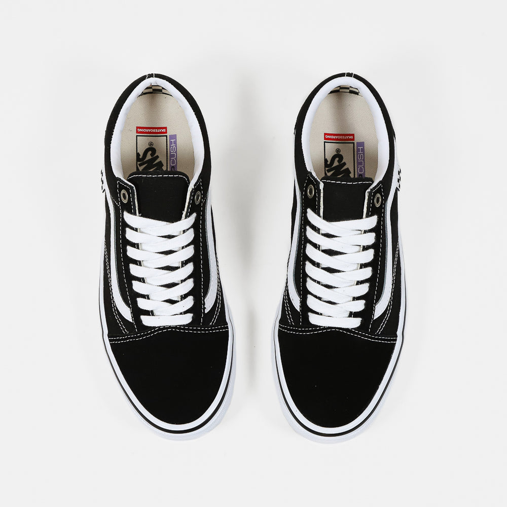 Vans Black And White Skate Old Skool Shoes