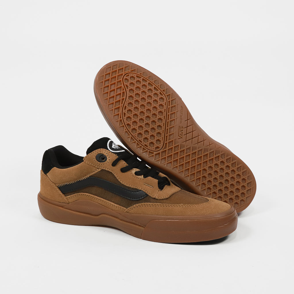 Vans Wayvee Shoes Tobacco Brown Gum UK 6