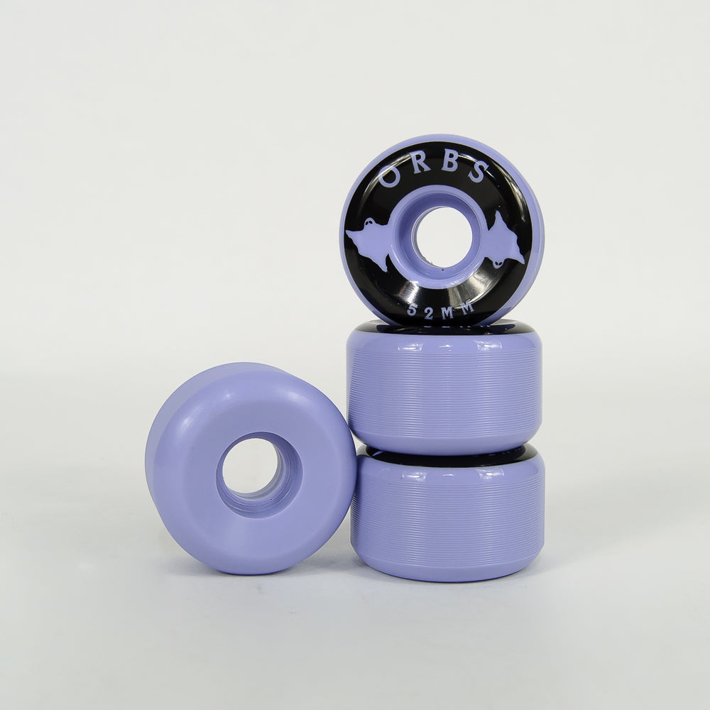 Welcome Skateboards 52mm 99a Orbs Specter Lavender Solids Wheels