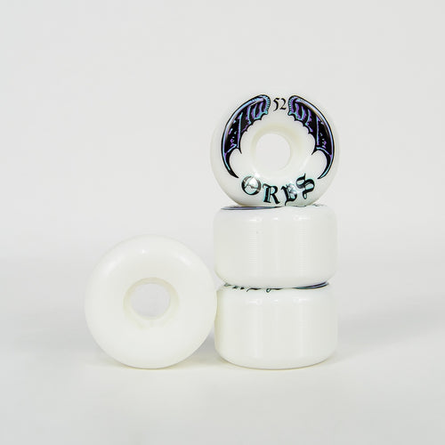 Welcome Skateboards - 52mm (99a) Orbs Specter Wheels - White