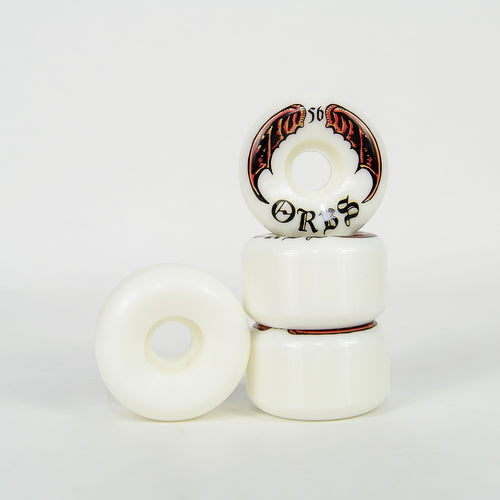 Welcome Skateboards - 56mm (99a) Orbs Specter Wheels - White