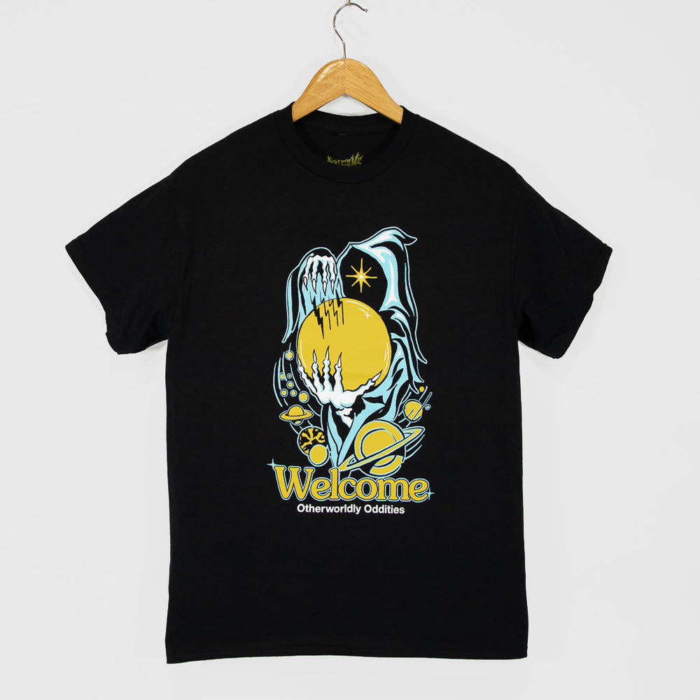 Welcome Skateboards Space Wizard Black T-Shirt