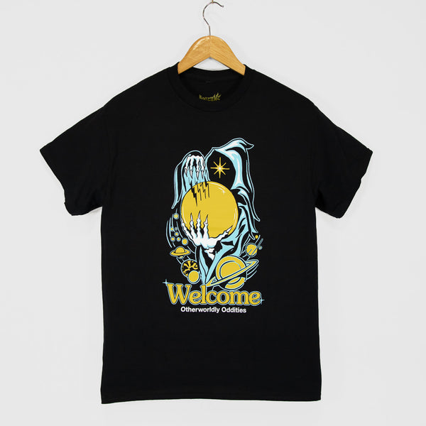 Welcome Skateboards - Space Wizard T-Shirt - Black