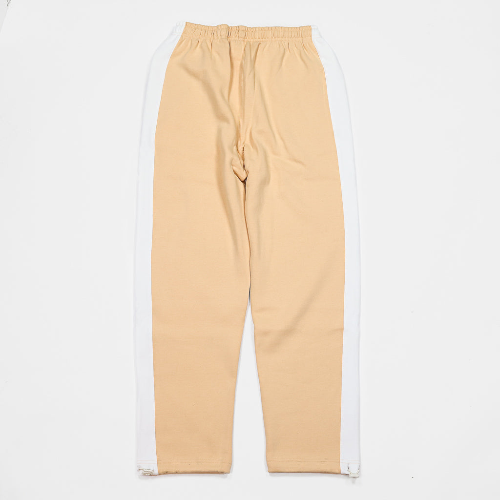 Yardsale - 2-Tone Track Bottoms - Lemon / White