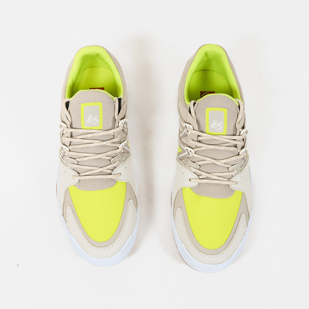 eS Footwear Tan And Green Cykle Shoes