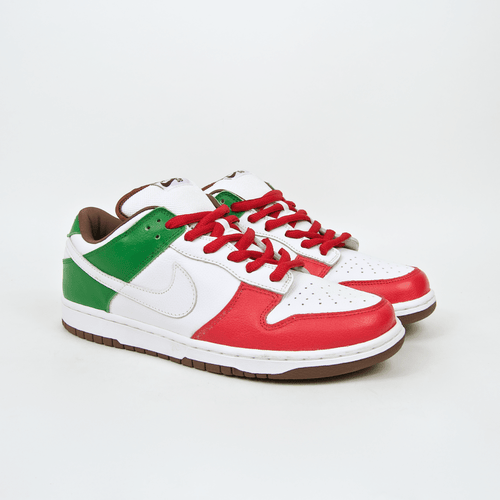 Nike SB - 'Cinco De Mayo' Dunk Low Pro SB Shoes - White / White