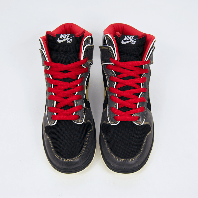 Nike SB - Dunk High Premium SB 'Marshall Amp' Shoes - Black / Metallic Gold