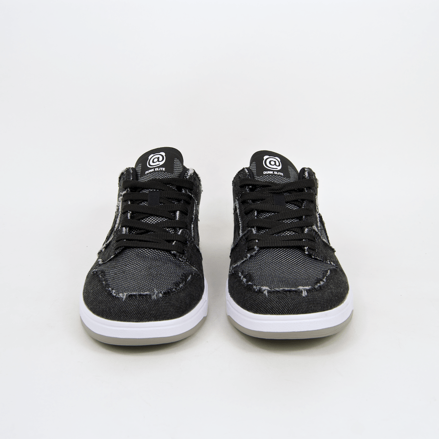 Nike SB - 'Medicom' Dunk Low Elite QS Shoes - Black / Black - White - Medium Grey